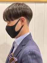 アメラボ(AmeLab) ハイウェイトナチュラルフェードストレートマッシュ