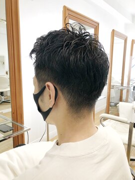 ヘッズ 本八幡店(HEADS) かき上げヘア　ニュアンスマッシュ　サイドパート　韓国マッシュ