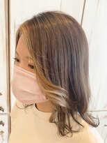 ラ メール ヘア デザイン(La mer HAIR DESIGN)&nbsp;フェイスフレーミング×インナーカラー