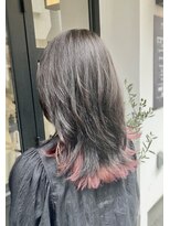 ビンカ ヘアー(Vinca hair)&nbsp;インナーピンクカラー