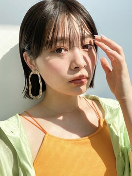 ガーデントウキョウ(GARDEN Tokyo) 【GARDEN荒井夏海】暗髪でも可愛いタイトなボブ