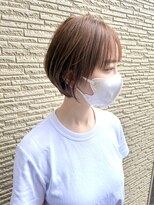 バーチョ(bacio)&nbsp;20代30代40代◎小顔骨格矯正ショート【麻生/札幌ショート/白髪】