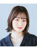 クラシック外はねボブ/アースカラー/20代30代