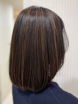 ソシエ 上大岡店&nbsp;白髪ぼかしハイライト/大人女性/40代/50代/60代