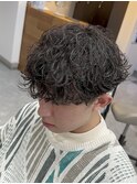 波巻きスパイラル/メンズパーマ/ツイストスパイラルパーマ