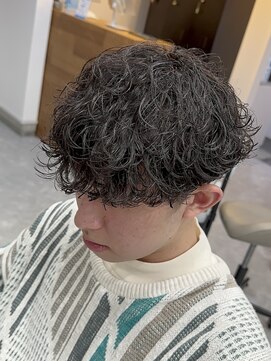 フゥ 宇都宮(FeU) 波巻きスパイラル/メンズパーマ/ツイストスパイラルパーマ