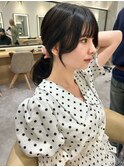 結んで可愛い顔周り 韓国 シースルー haruhi【大宮】