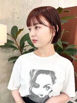 ノエ(noe)&nbsp;ボブ×赤髪カラー