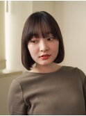 外ハネボブ/セクションカラー/グラデーションカラー/大分駅