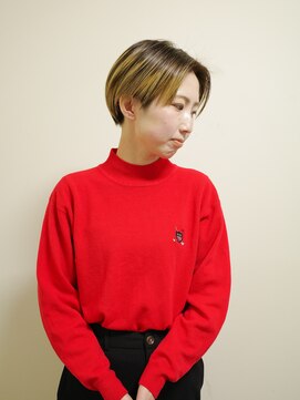 ヨー(Yoh-) 【ボブマッシュ/星亘祐】ボブ/デザインカラー