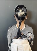 タイトヘア　卒業式セット