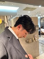 クーラ(Cura) 【メンズ】韓国風カルマ縮毛矯正・センターパート