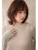 カバーヘア ブリス 北浦和(COVER HAIR bliss) フレンチカジュアルイヤリングカラーボブウルフZ北浦和20代30代