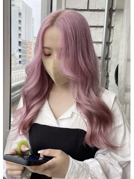 ハチ(HACHI) 艶ハイトーン♪ペールピンクカラー