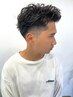 【men's】メンズカット＋フルカラー+ヘッドスパ