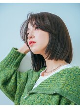 リトル エスタ 大名(little×esta) かきあげバングぷつっとボブ［大名］