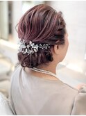 本八幡×ピンク×ヘアセット×ヘアアレンジ