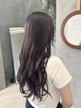 テトヘアー(teto hair) 暖かみのあるラベンダーブラウン