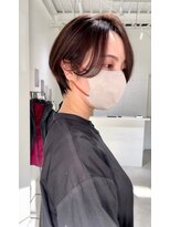 ジュベ 別府店(juve.) 別府ショートボブ顔まわりレイヤーカット髪質改善カラー