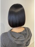 美髪矯正ボブ
