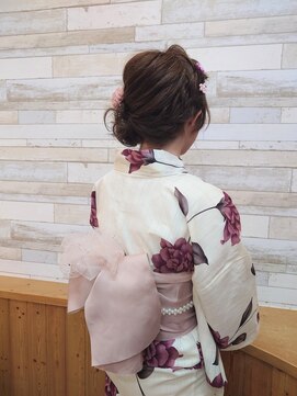 美容室 ジュネス 浴衣☆