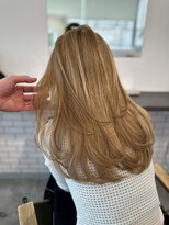 カラ ヘアーサロン(Kala Hair Salon)&nbsp;ハイライトバレイヤージュダブルカラーケアブリーチ20代30代40代