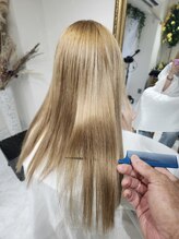 ココベロビビ(coco BELO vivi) ブリーチ毛でも諦めないで酸性縮毛矯正、髪質改善ストレート