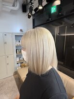 エイト 池袋店(EIGHT ikebukuro)&nbsp;ホワイトブロンド/ケアブリーチ/ハイトーン