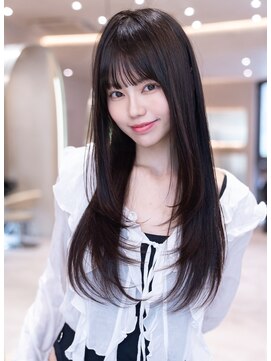 エースハバナ 渋谷(1 HAVANA) チョコグレージュ/20代30代大人かわいい/ミディアムレイヤー