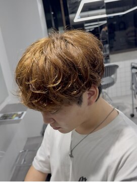 ステラ(STELLA) ニュアンスパーマ/メンズカット/メンズサロン/眉毛カット/メンズ