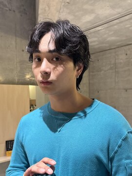 ルト(RUTO) メンズフェザーセンターパート