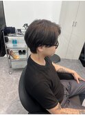 毛流れセンターパート