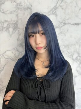 ラビスモア(Lovis moa) ラベンダーグレー/メルティカラー/似合わせカット/上尾/韓国