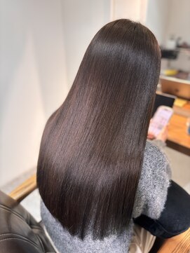 アールサロン 名駅(Rr SALON) 髪質改善＋オリーブベージュ