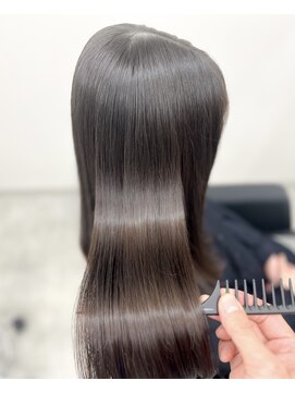 艶髪/縮毛矯正/髪質改善/ストレート