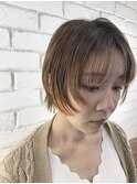 大人かわいいショートレイヤー