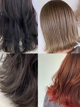 シュガー(Sugar.)の写真/透明感のあるカラーで、肌の色まで明るく魅せる♪トレンドを押さえたカラーで周りと差がつく―。