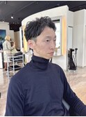 どこからみてもかっこいい形のメンズヘア/ミスエッセンス竹下