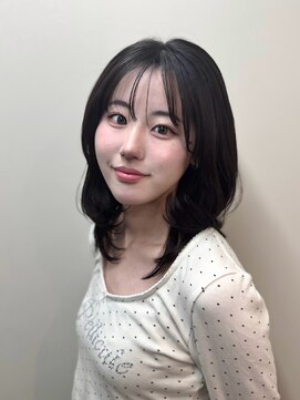 シュガソル 元町三宮(syugasol) 大人ガーリー/ダークアッシュ/合わせカット/三宮元町