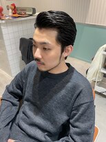 エルエフェ(EL JEFE)&nbsp;【オールバック×ナチュラルショート】［東中野］［床屋］