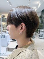ノラ ウメダ(NORA UMEDA)&nbsp;グレージュ×シースルーマッシュ