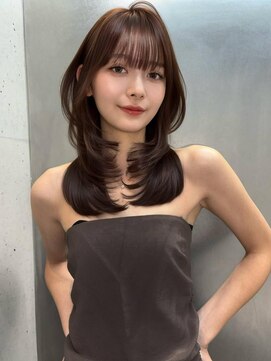 コードライン 彦根店(CODE.LINE) 《CODE.LINE》暗めブラウン×ハイレイヤー