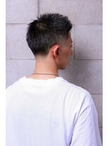 チルチェア 中野(CHILL CHAIR)&nbsp;アップバングショート×フェード <中野駅/バーバー/理容室/床屋>