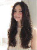「王道のナチュラルロングスタイル」ゆるふわウェーブ