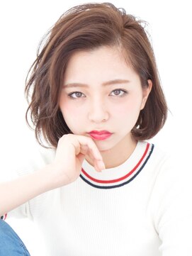 パティオンツー(PATIONN2) ラフニュアンスウェット＆ドライ大人前下がりボブショート