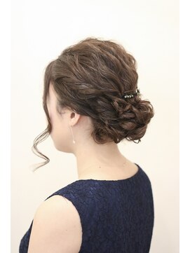 アンドヘアー 西葛西(&-HAIR) ラフで華やかなミディアムセット【西葛西】