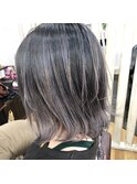 バレイヤージュグラデーション