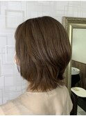 【河野有希】透明感ミルクベージュ