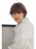 【elfo】ニュアンスパーマで大人可愛い垢抜けショート