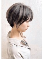 クレドガーデン 西新井店(CRED GARDEN)&nbsp;ひし形くびれショートボブ×好感度グレイアッシュ【西新井】n